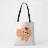 Niedlicher romantischer Tiger Tasche (Vorderseite)