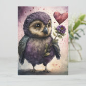 Niedlicher Romantischer Walliser Tag Karte (Stehend Vorderseite)