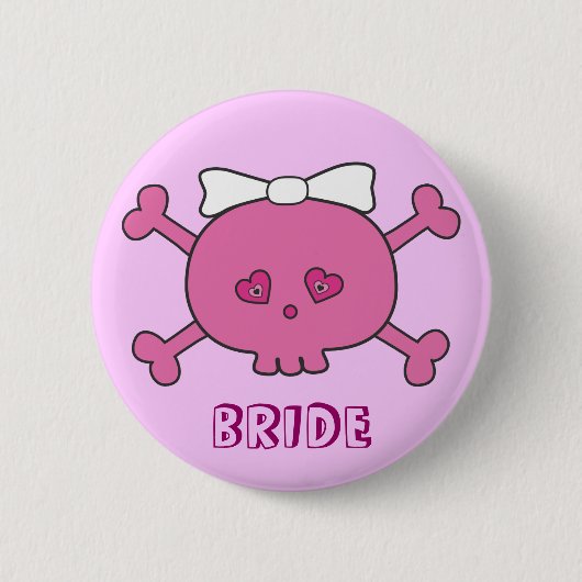 Niedlicher rosa button (Vorderseite)