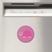 Niedlicher rosa Cartoon-Tortoise-Magnet Magnet (In Situ (Geschirrspüler))