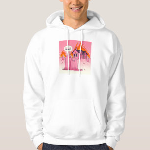 Niedlicher rosa Geist: Umarmen Sie mich! :((man wh Hoodie