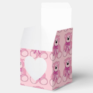 Niedlicher rosa geschenkschachtel