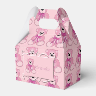 Niedlicher rosa geschenkschachtel