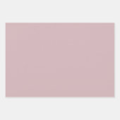 Niedlicher Rosa Gingham und Dots Klassik Baby Geschenkpapier Set (Vorderseite 2)