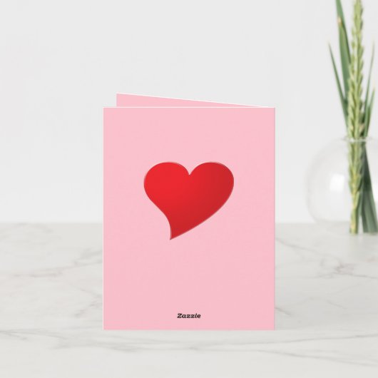 Niedlicher rosa Großherztext mädchenhaft, mädchenh (Rückseite)