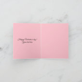 Niedlicher rosa Großherztext mädchenhaft, mädchenh (Innenseite)