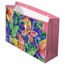 Niedlicher rosa Hintergrund mit Schmetterlingswass