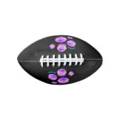 Niedlicher Rosa lila Quallenfisch Kawaii Cartoon Football (Vorderseite)