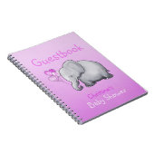 Niedlicher rosa notizblock (Rechte Seite)