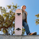 Niedlicher rosa Orangensommer Skateboard<br><div class="desc">Niedliches Schachrosa Sommerskateboard</div>