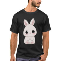 Niedlicher rosa Osterhase