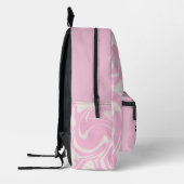 Niedlicher, rosa Personalisierter Rucksack (Links)