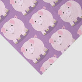 Niedlicher Rosa-Pot-Cartoon Seidenpapier (Ausschnitt)