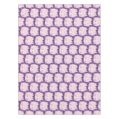 Niedlicher Rosa-Pot-Cartoon Tischdecke (Vorderseite)