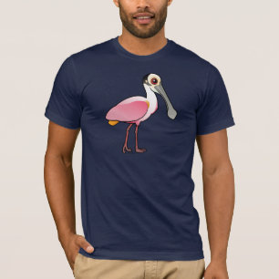 Niedlicher rosa Spoonbill T-Shirt