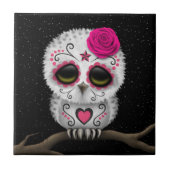 Niedlicher rosa Tag der toten Fliese (Vorderseite)