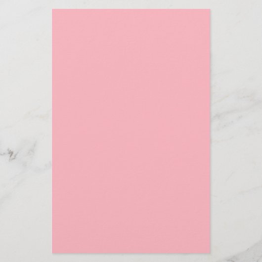 Niedlicher Rosa- und Schwarz-Script-Name Farbenfro Briefpapier (Rückseite)