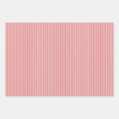 Niedlicher Rotbär- und Weißteddybär und HerzValent Geschenkpapier Set (Vorderseite 2)