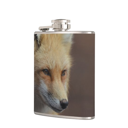 Niedlicher roter Fox Flachmann (Links)