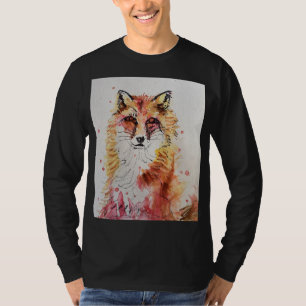 Niedlicher Roter Fox Tierart T-Shirt