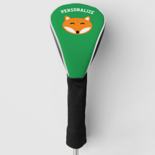 Niedlicher roter Fuchs Cartoon benutzerdefinierter Golf Headcover