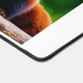 niedlicher roter Panda-Druck Schreibtischunterlage (Ecke)