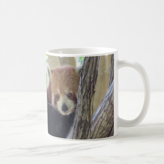 Niedlicher roter Panda Kaffeetasse (Rechts)