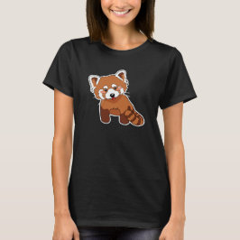 Niedlicher roter Panda-T - Shirt