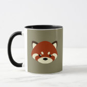 Niedlicher roter Panda Tasse (Links)