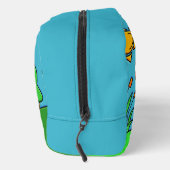 niedlicher roter Pilz Waschbeutel (Rechts)