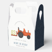 Niedlicher roter Rosttracker Kinder jeden Geburtst Geschenkschachtel (Geöffnet)