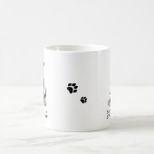 Niedlicher Roter Schwarzer Labrador Retriever Hund Kaffeetasse (Mittel)
