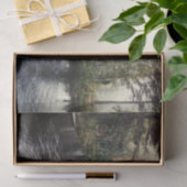 Niedlicher Roter Stall in einem Abgeschiedenen Wal Seidenpapier (Geschenk)