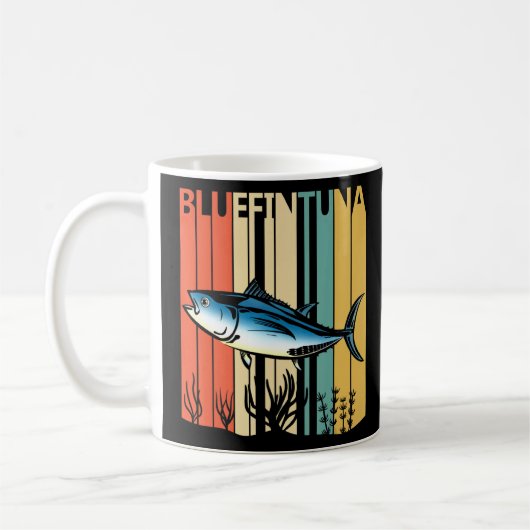 Niedlicher Roter Thun Kaffeetasse (Links)