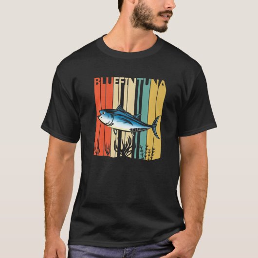 Niedlicher Roter Thun T-Shirt (Vorderseite)