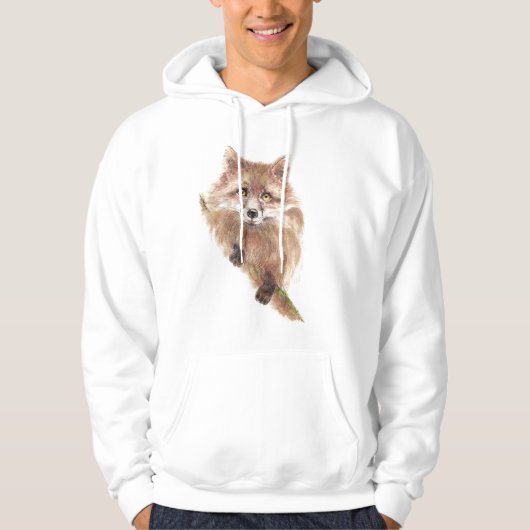 Niedlicher Rotfuchs, Foxy Wildlife, Animal, Nature Hoodie (Vorderseite)