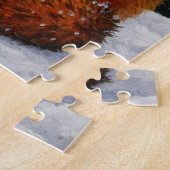 Niedlicher Rotfuchs im Winterschnee Puzzle (Seite)