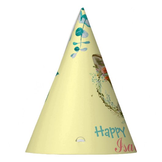 niedlicher Rotfüßer-Urwald Partyhütchen (Links)