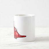 Niedlicher Rotschwanz-Drache Kaffeetasse (Mittel)