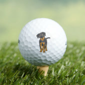 niedlicher Rottweil-Hund Golfball (Insitu T-Shirt)