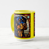 Niedlicher Rottweiler Trinkbecher Tasse (Vorderseite Links)