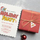 Niedlicher Rudolf Dreieckiger Aufkleber