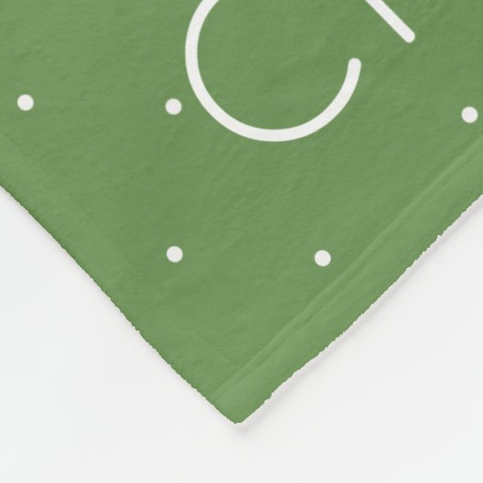 Niedlicher Rudolph der Rotnasen-Rentier-Cartoon Fleecedecke (Ecke)