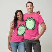 Niedlicher Rundfrosch T-Shirt (Unisex)