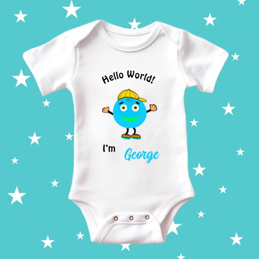 Niedlicher Rundkörper Baby Strampler