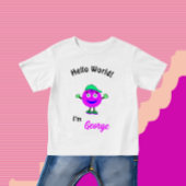 Niedlicher Rundkörper Baby T-shirt
