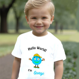 Niedlicher Rundkörper Baby T-shirt