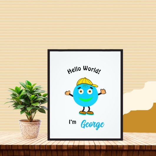 Niedlicher Rundkörper Fotodruck