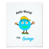 Niedlicher Rundkörper Fotodruck (Vorne)