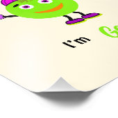 Niedlicher Rundkörper Fotodruck (Ecke)